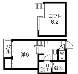 ロイヤルクレスト八熊の物件間取画像